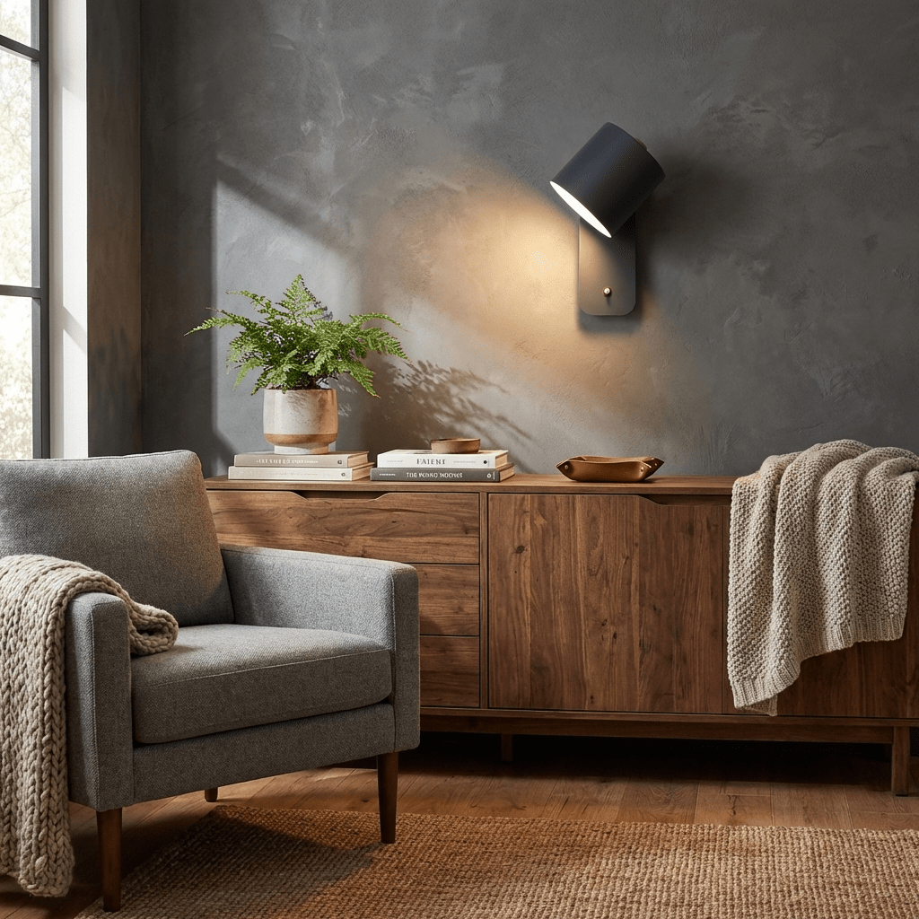 Cilindro Rotating Wall Lamp