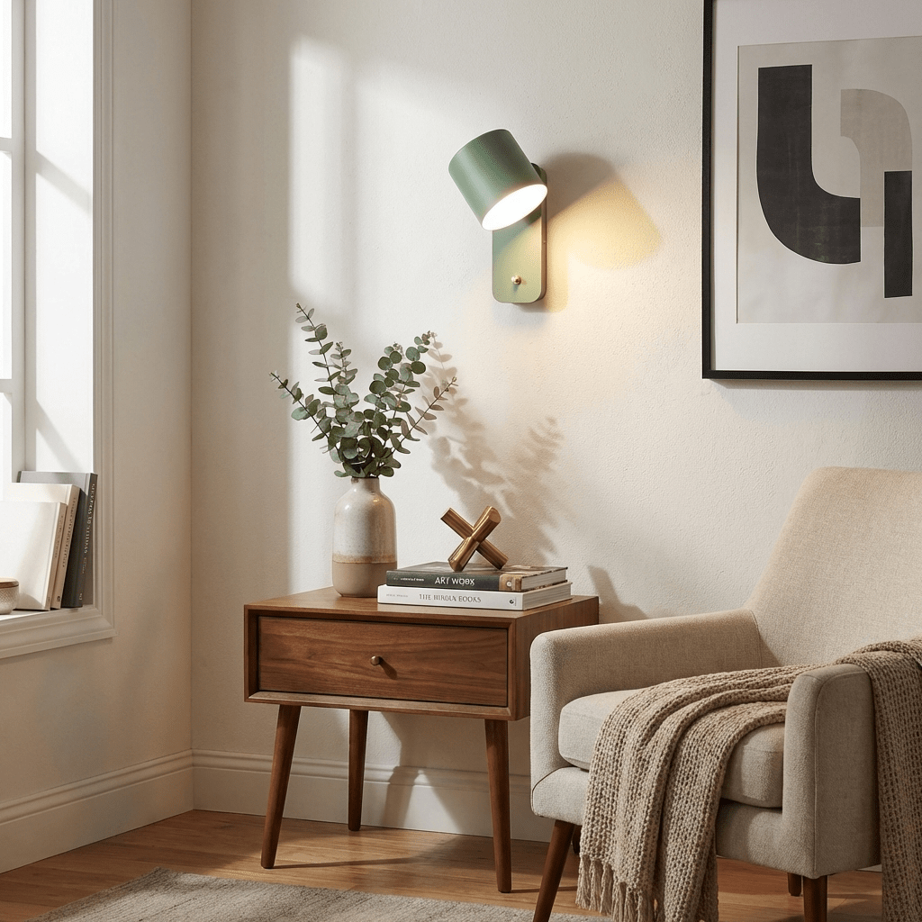 Cilindro Rotating Wall Lamp