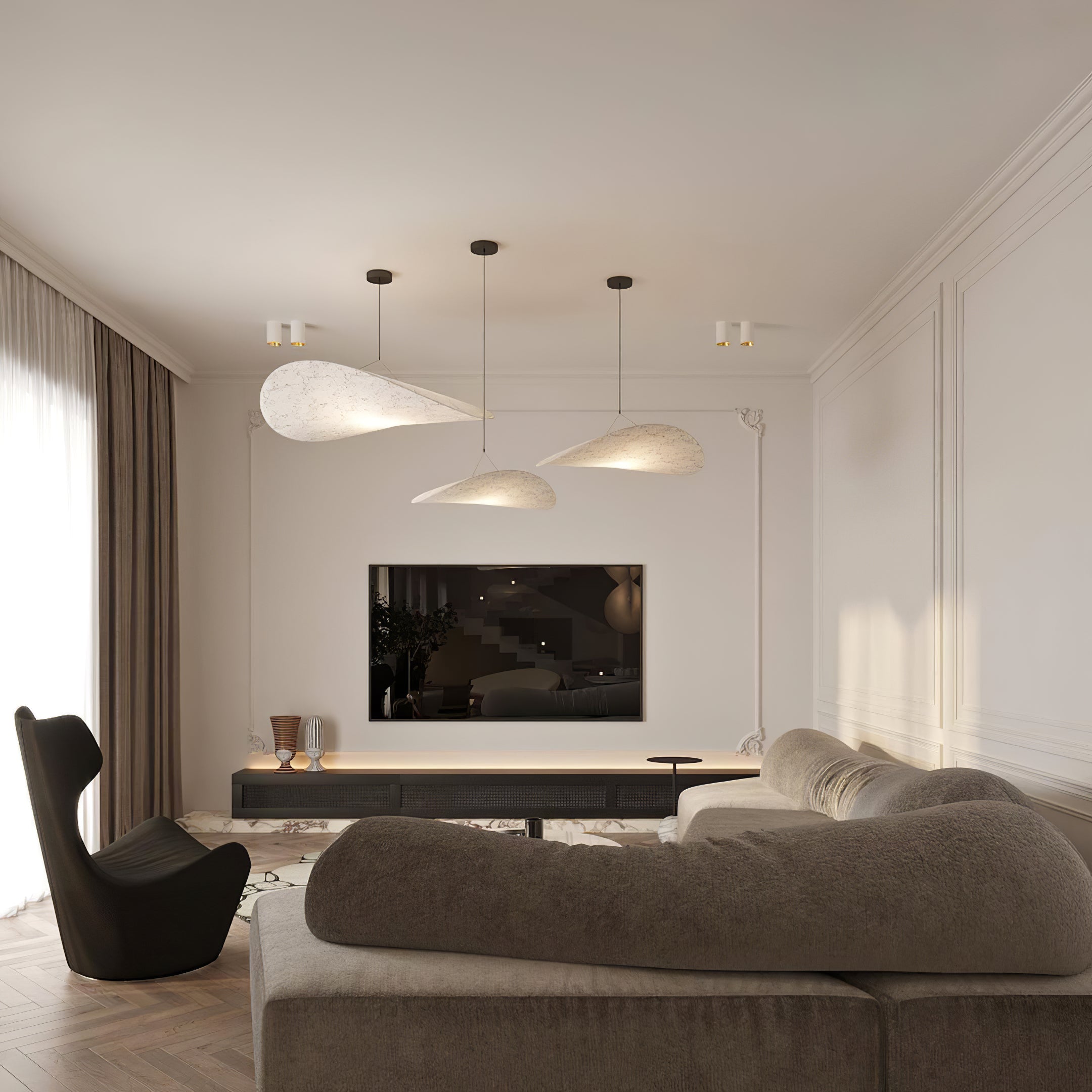 Tense Linear Pendant Light