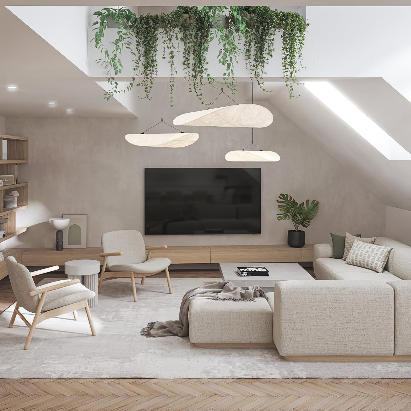 Tense Linear Pendant Light