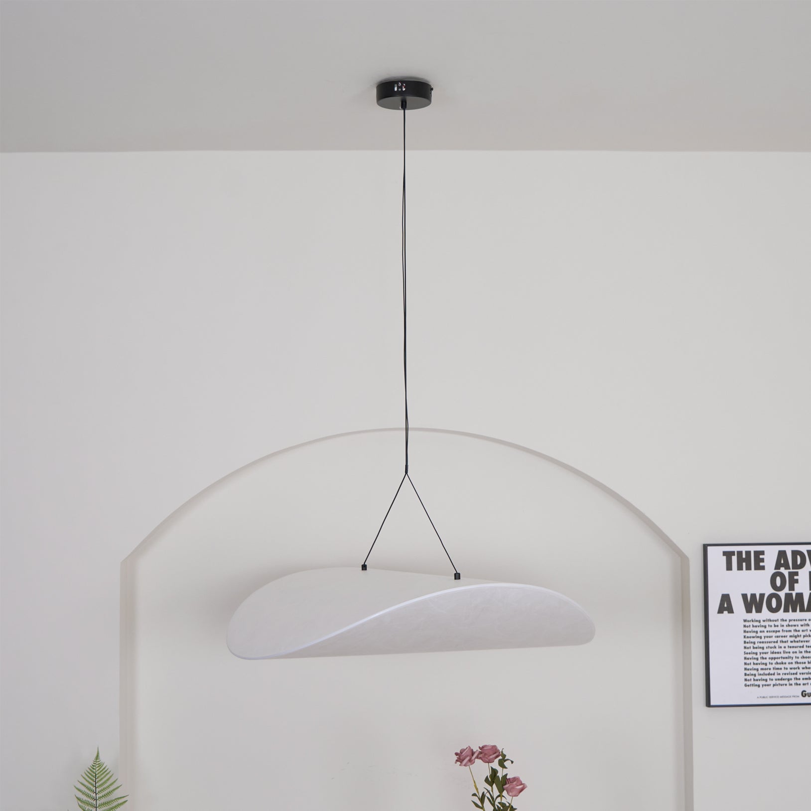 Tense Linear Pendant Light