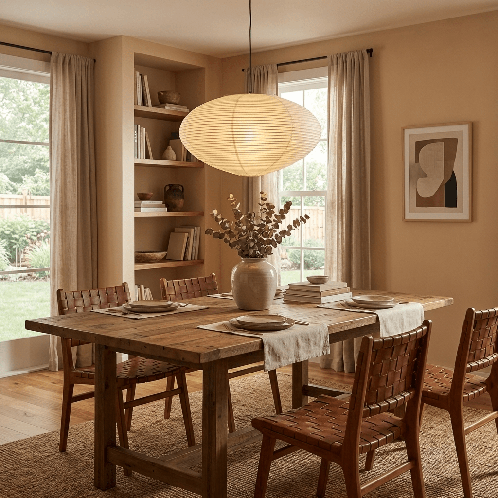 Washi Paper Pendant Light