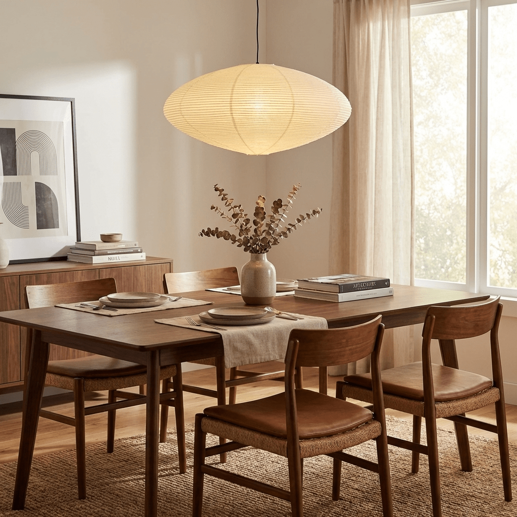 Washi Paper Pendant Light