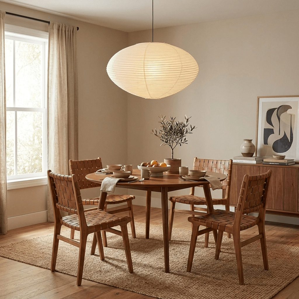 Washi Paper Pendant Light