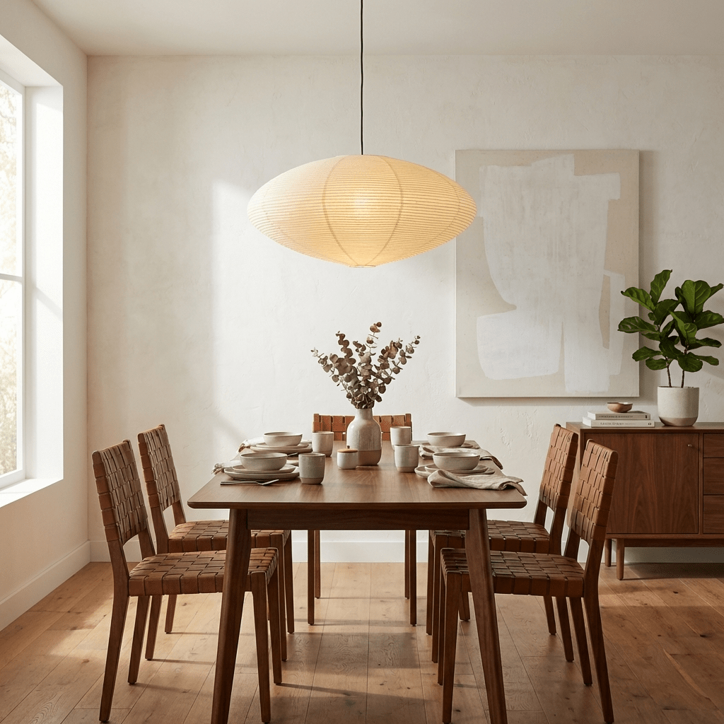 Washi Paper Pendant Light