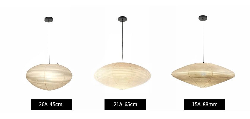 Washi Paper Pendant Light