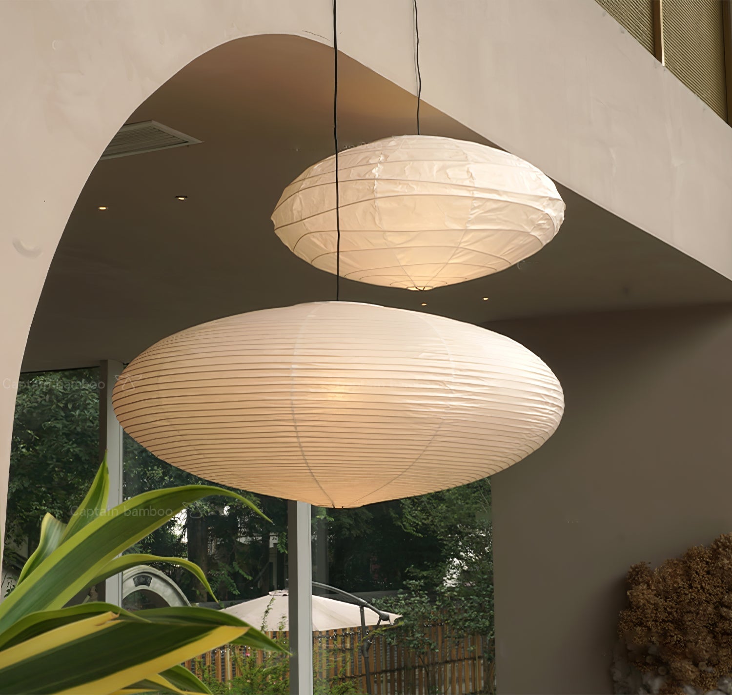 Washi Paper Pendant Light