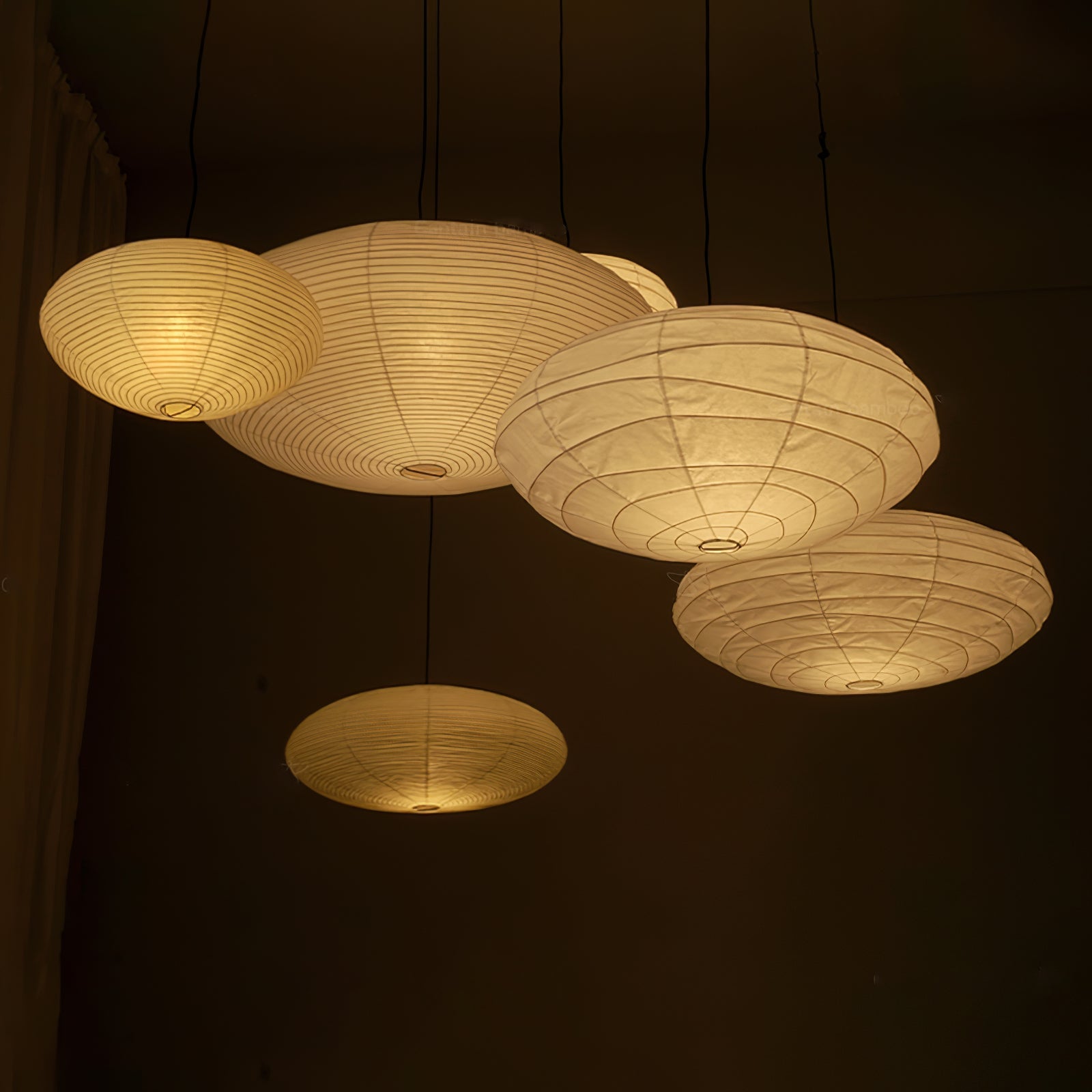 Washi Paper Pendant Light