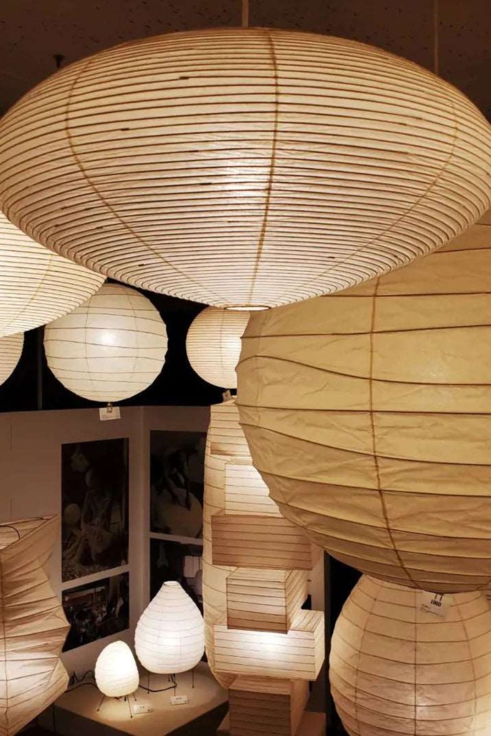 Washi Paper Pendant Light