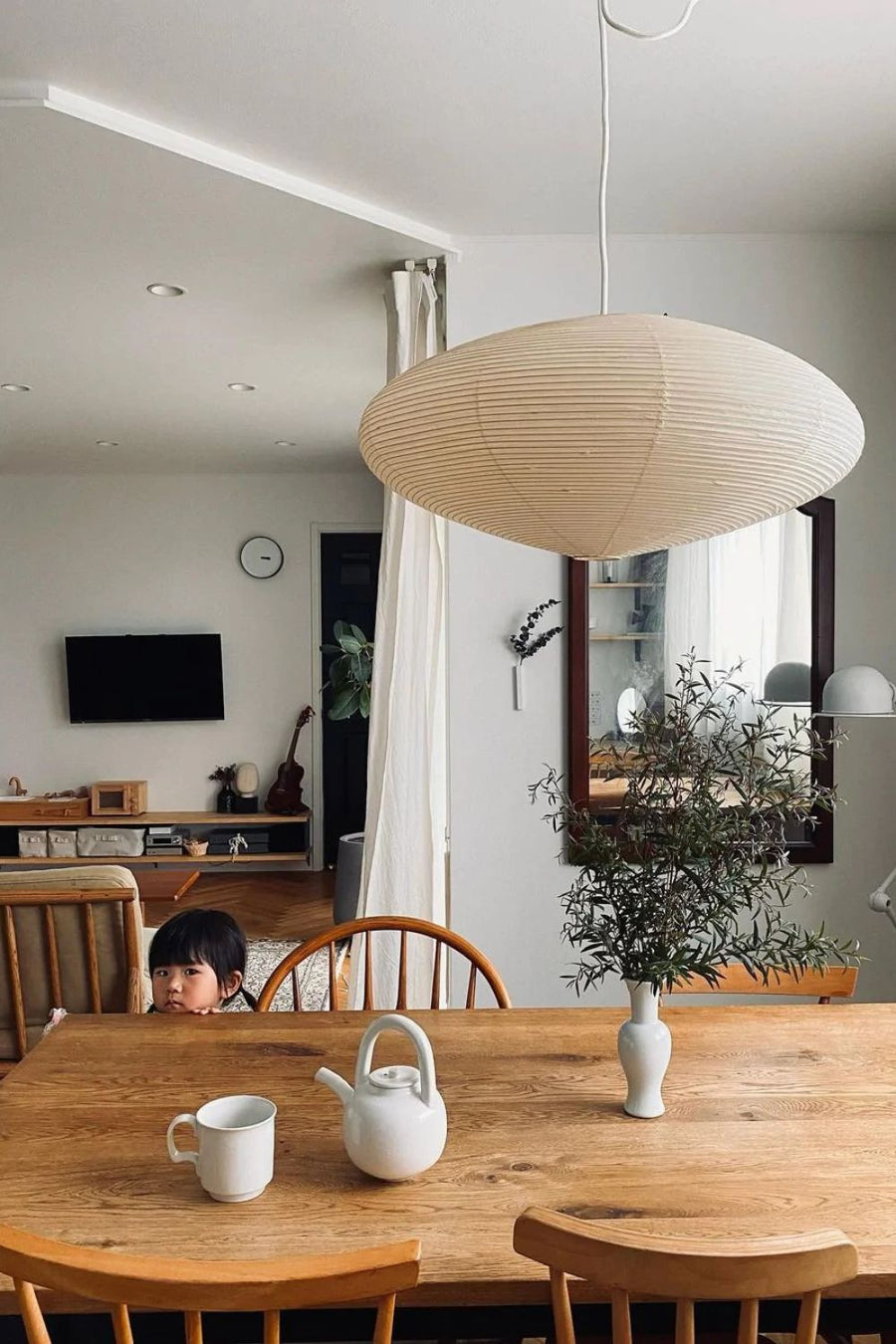 Washi Paper Pendant Light