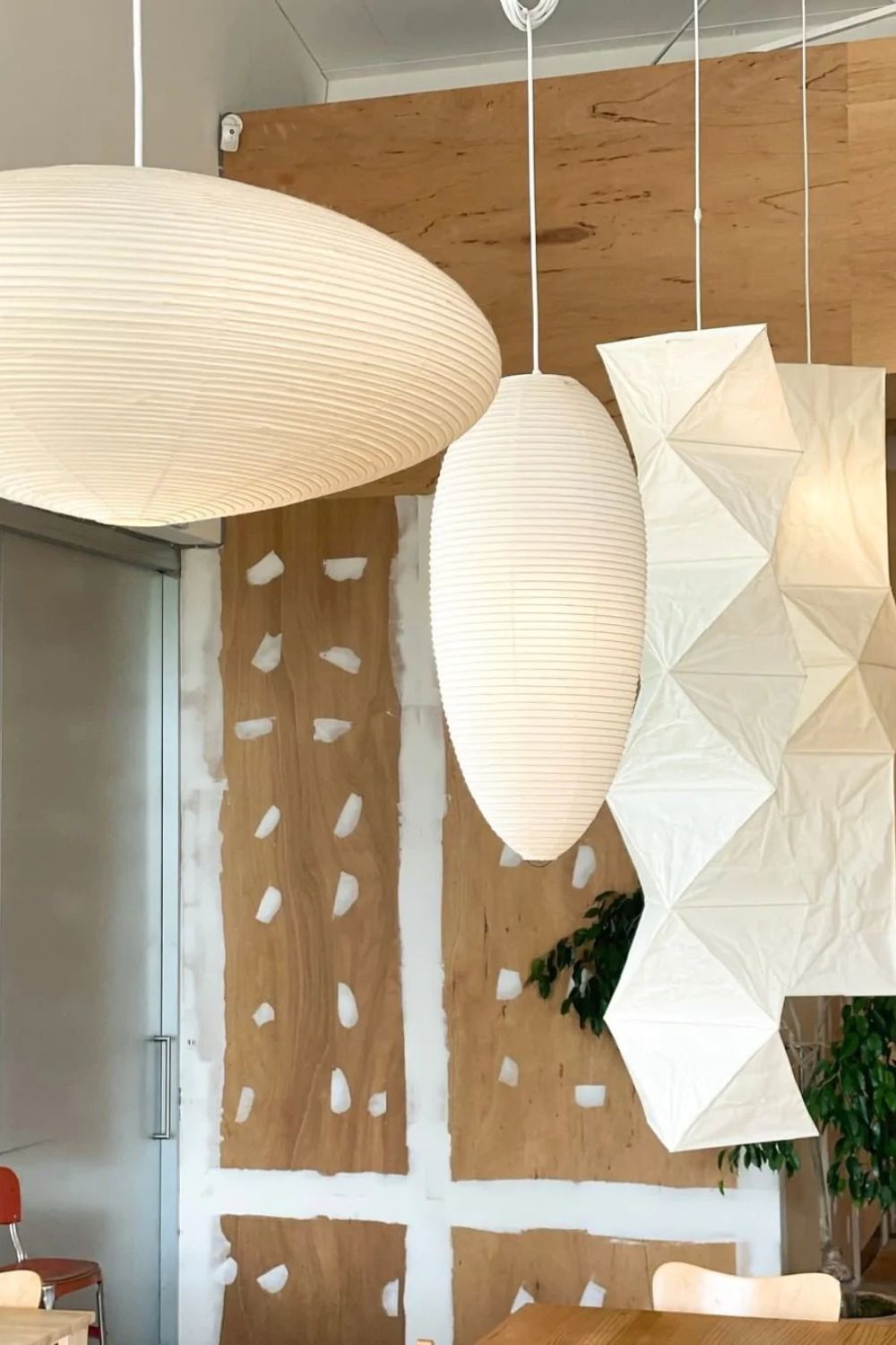 Washi Paper Pendant Light