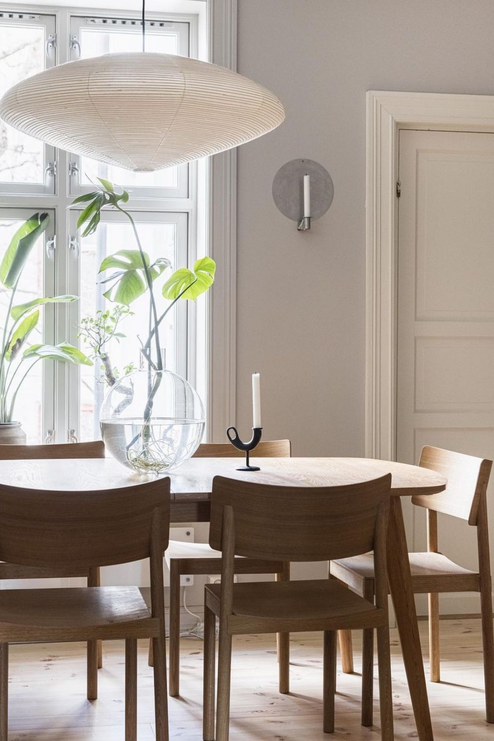 Washi Paper Pendant Light