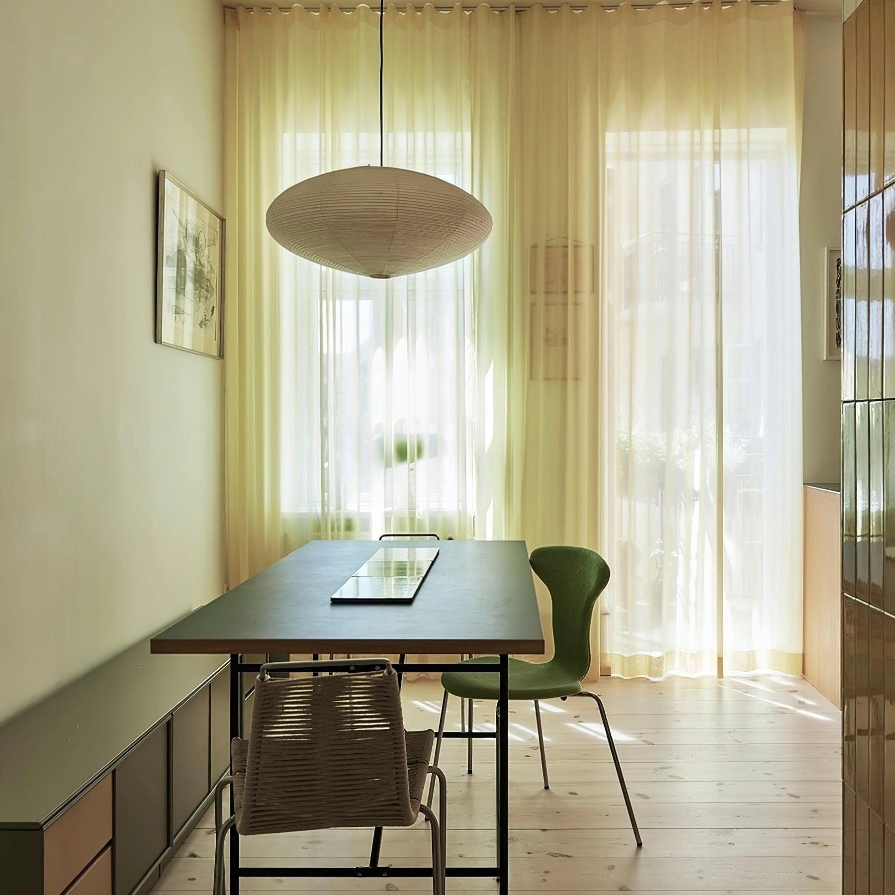 Washi Paper Pendant Light