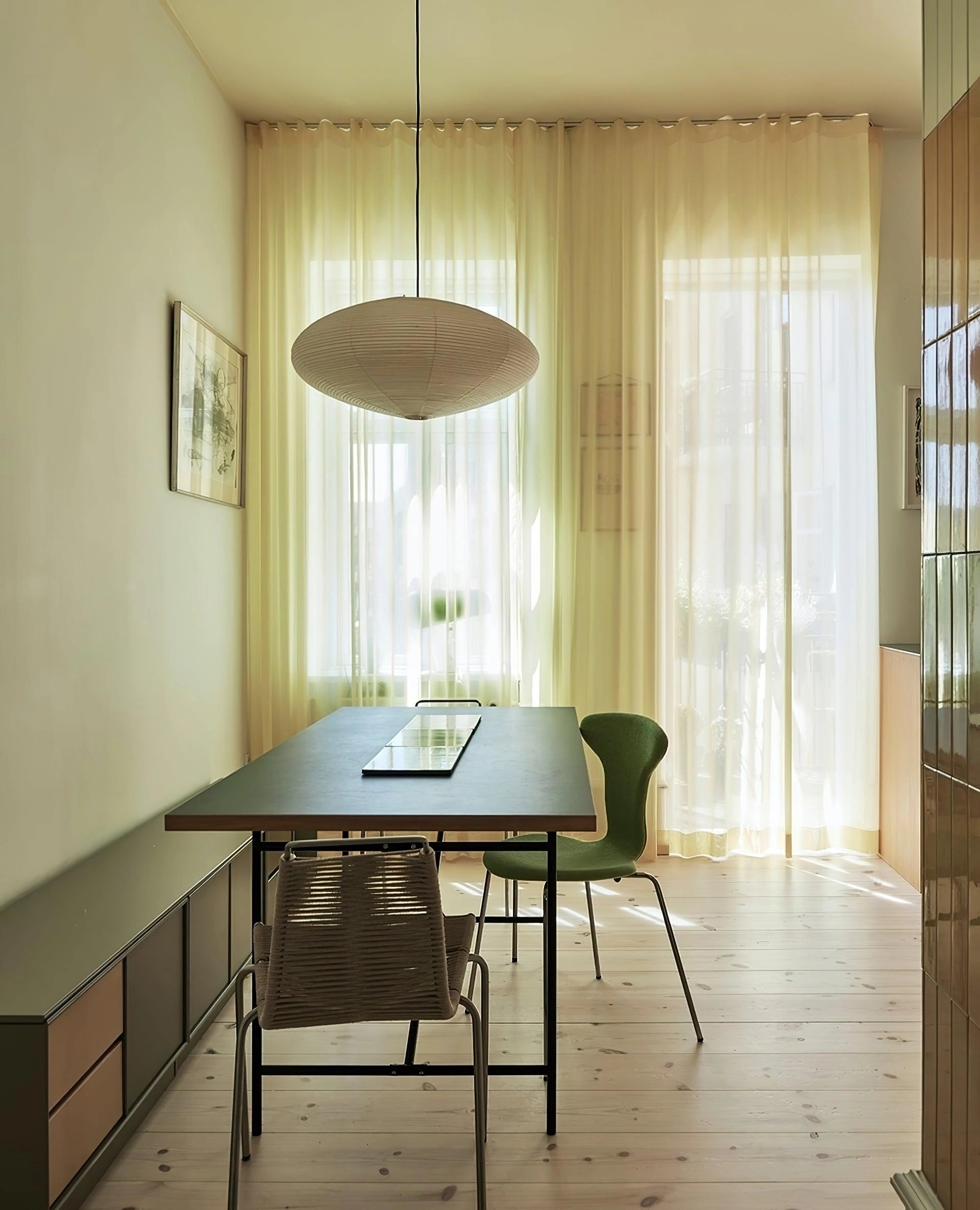 Washi Paper Pendant Light