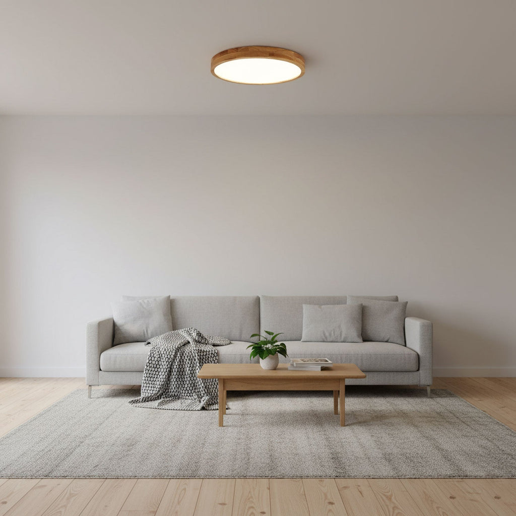 Geo Wooden Ceiling Light