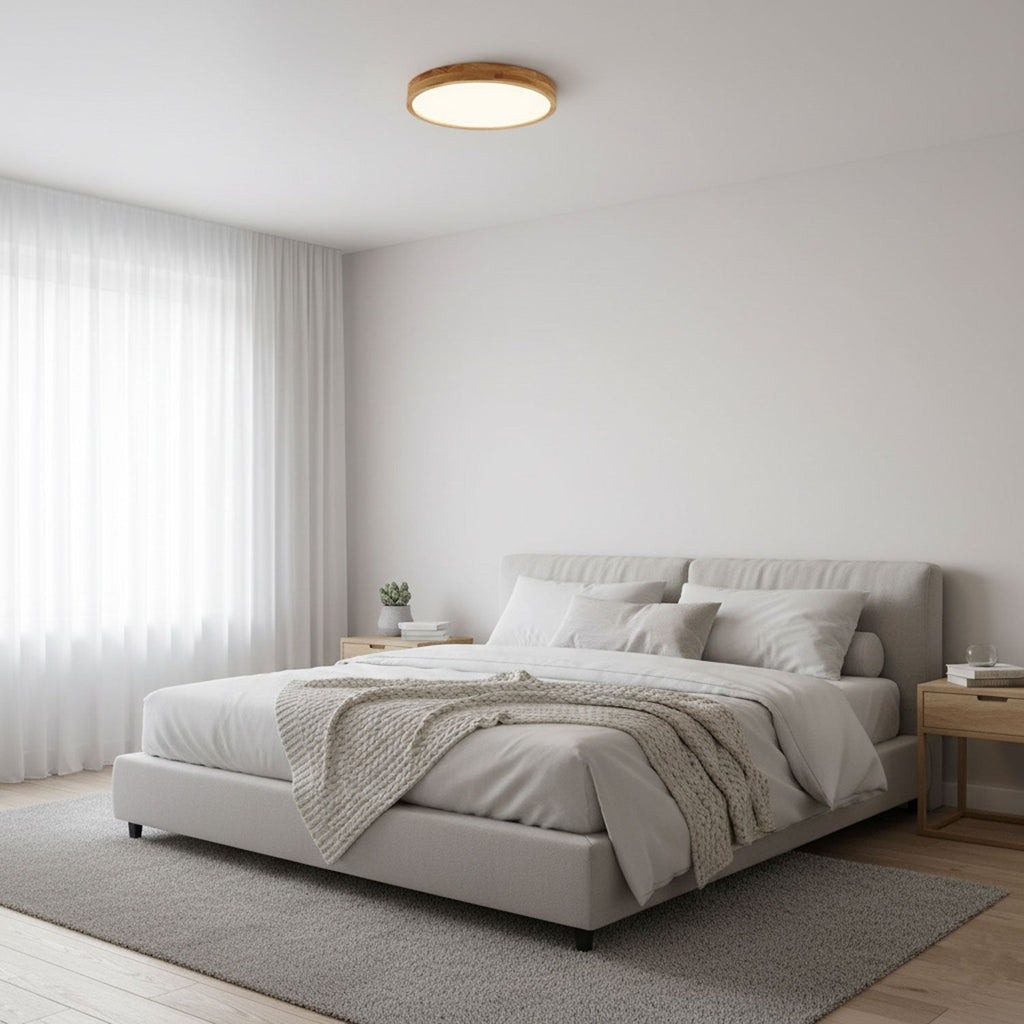 Geo Wooden Ceiling Light
