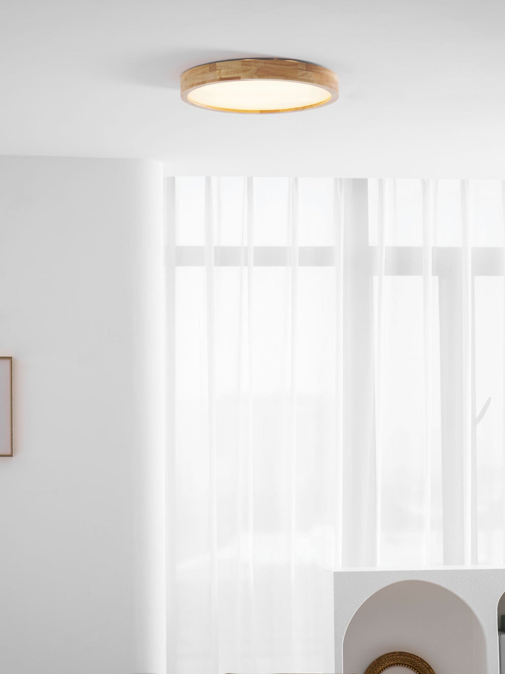 Geo Wooden Ceiling Light
