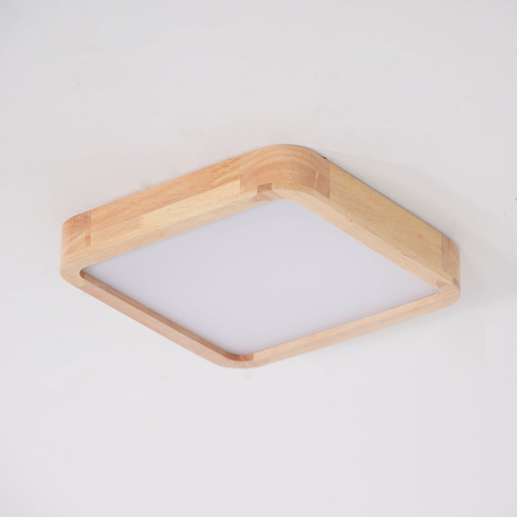 Geo Wooden Ceiling Light