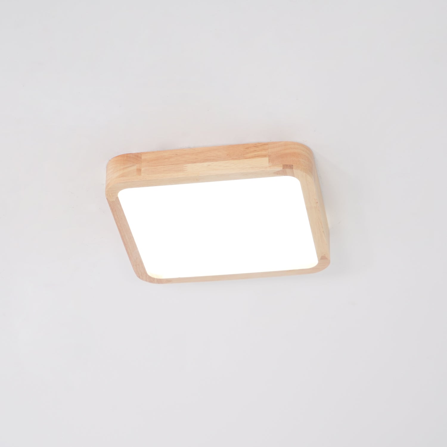 Geo Wooden Ceiling Light