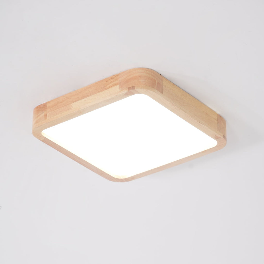 Geo Wooden Ceiling Light