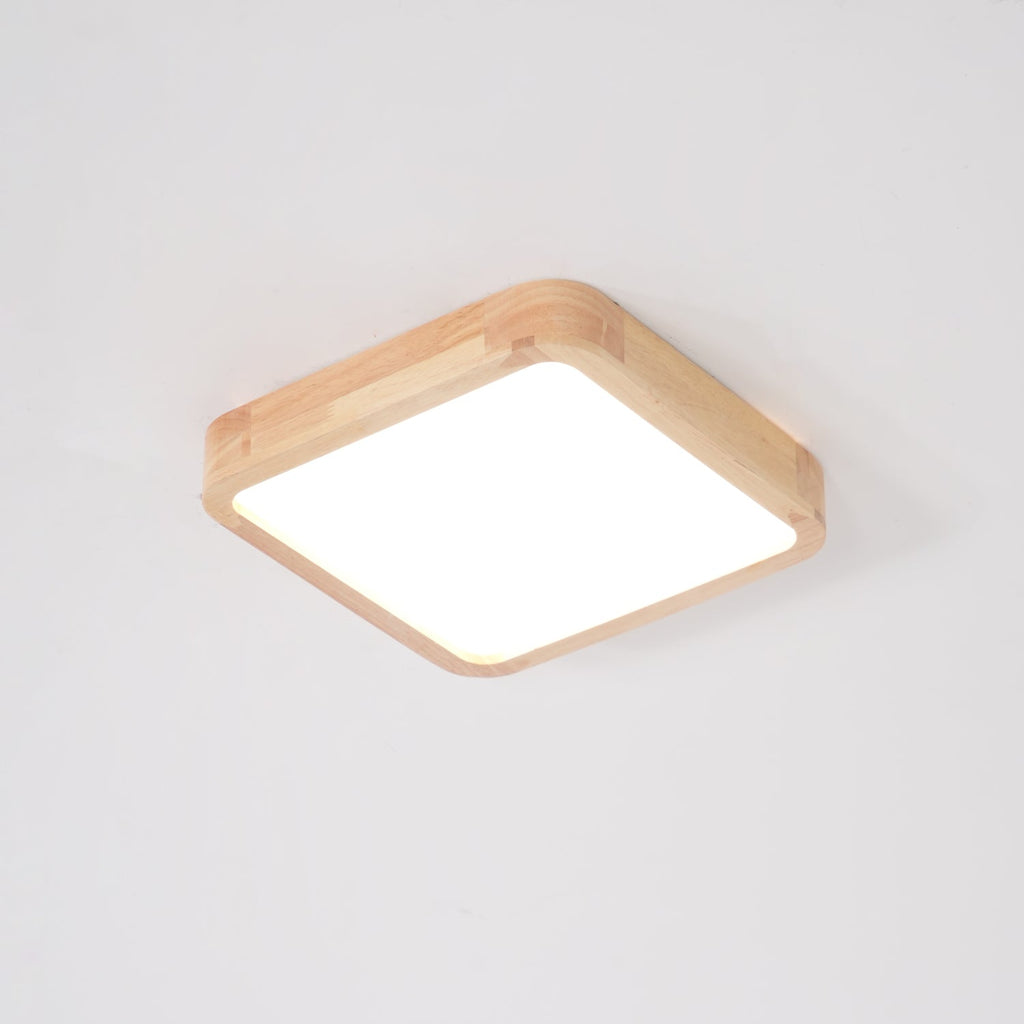 Geo Wooden Ceiling Light
