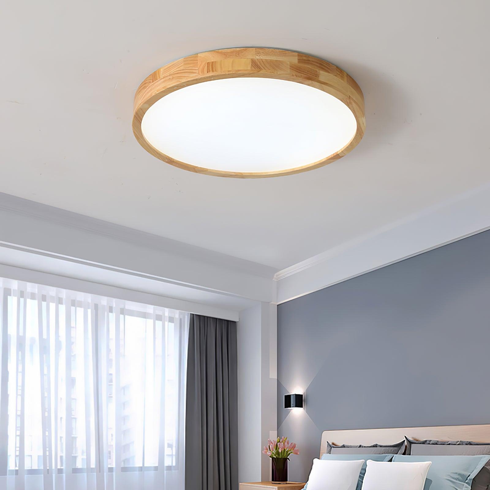Geo Wooden Ceiling Light