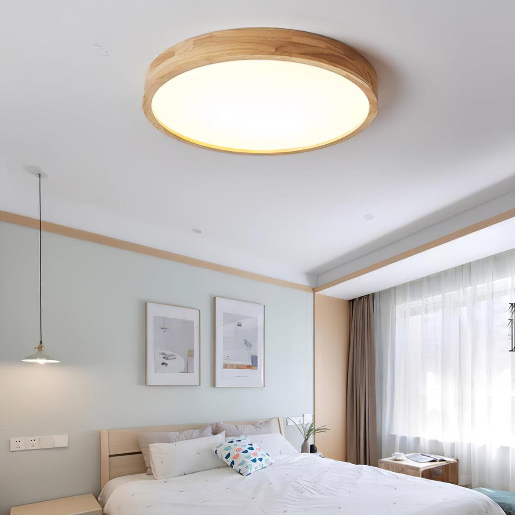 Geo Wooden Ceiling Light