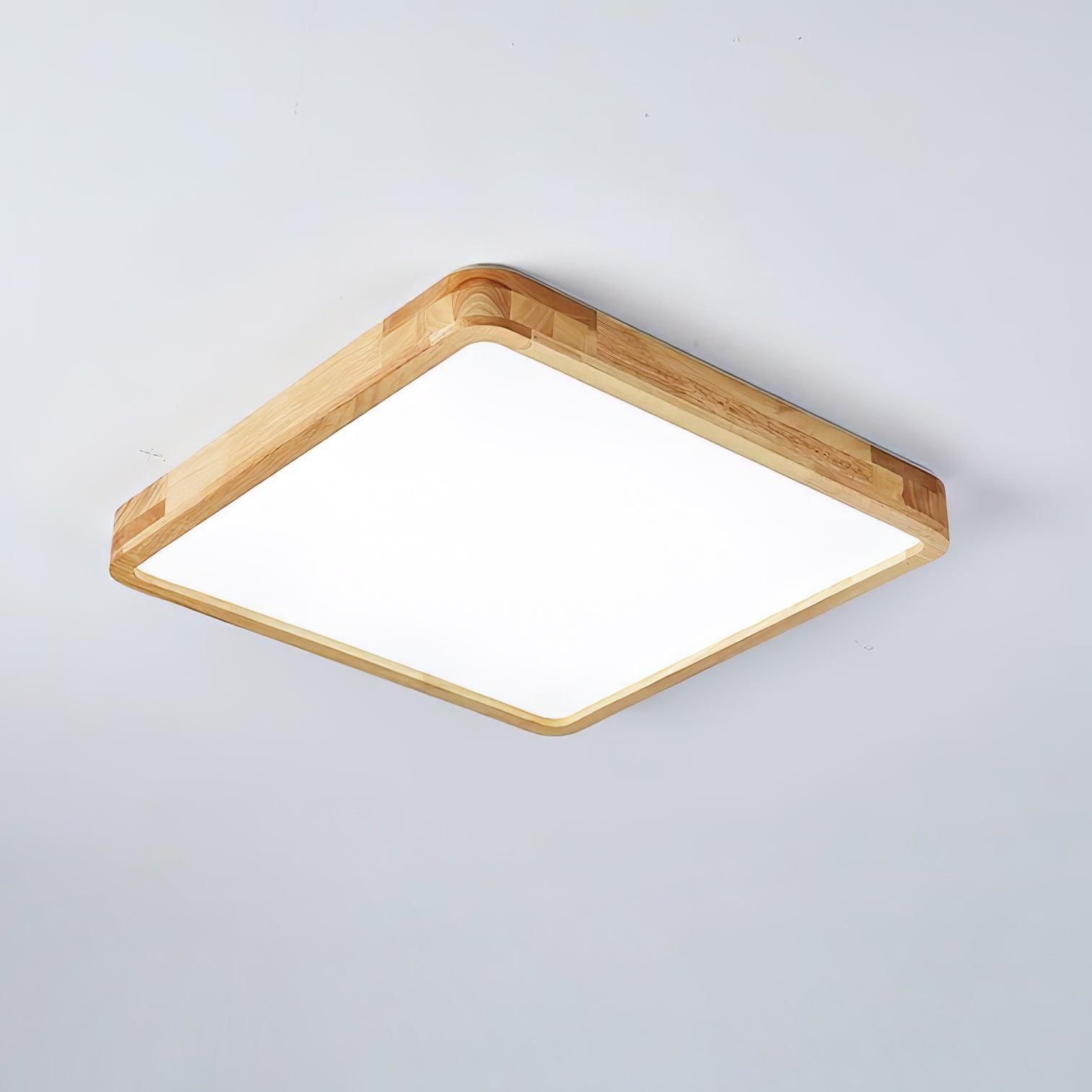 Geo Wooden Ceiling Light