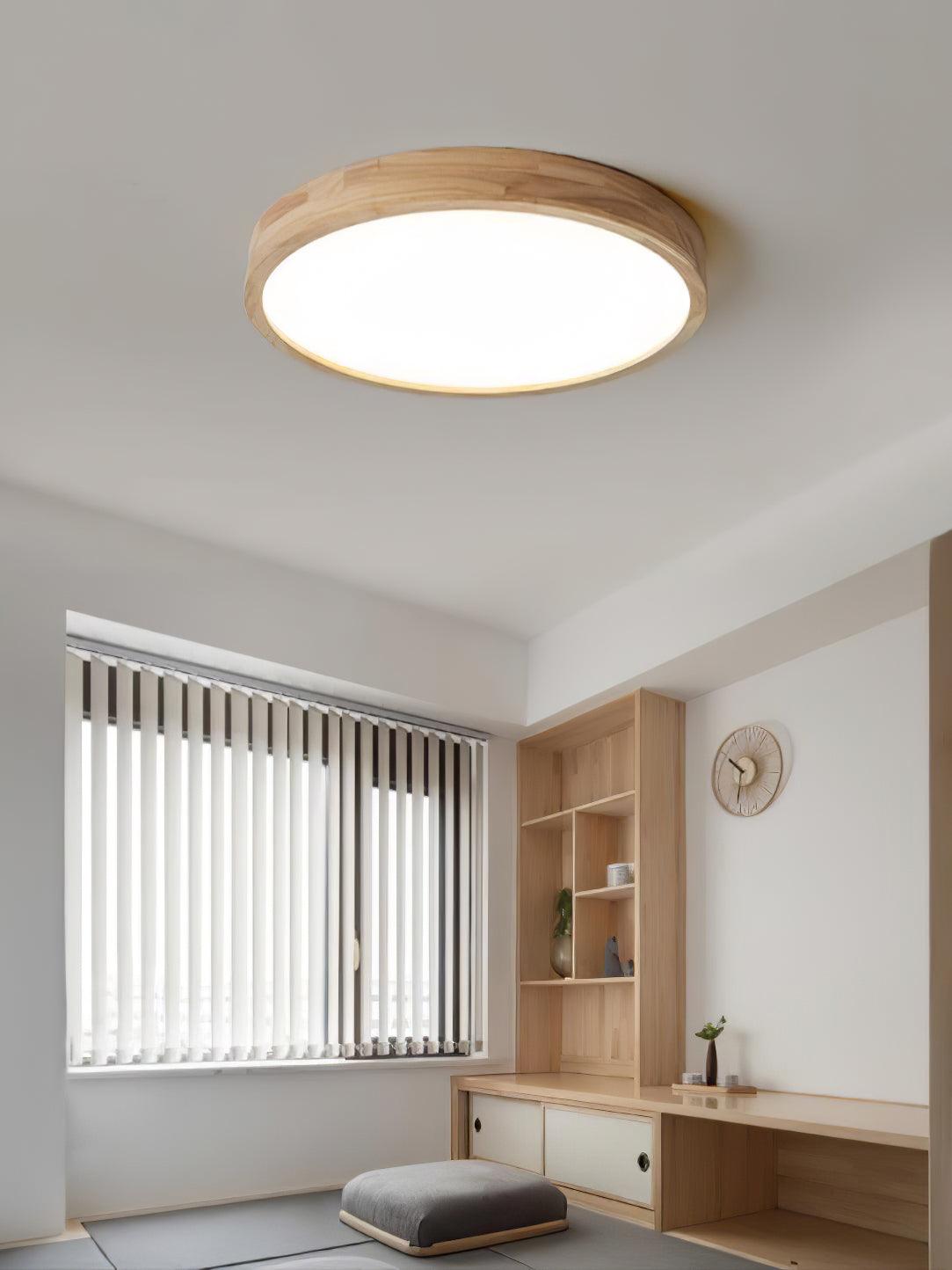 Geo Wooden Ceiling Light