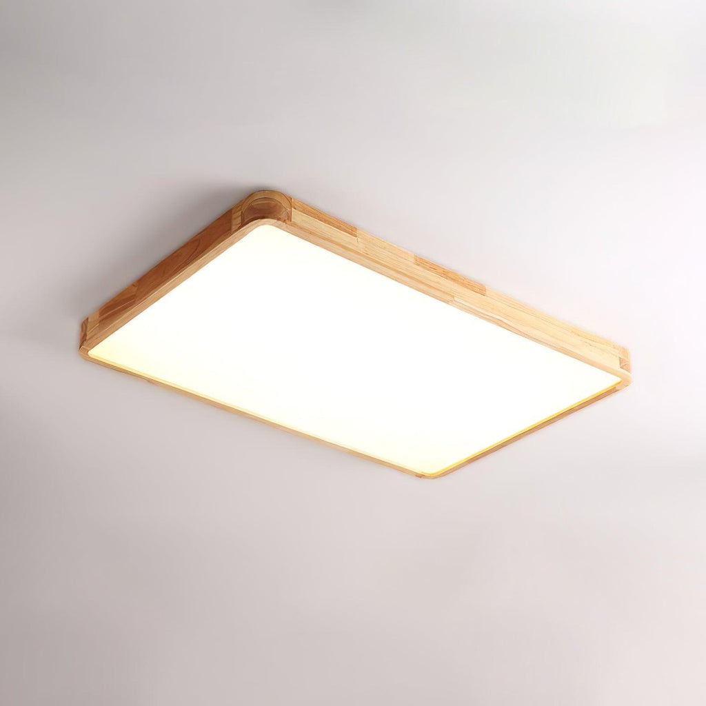 Geo Wooden Ceiling Light