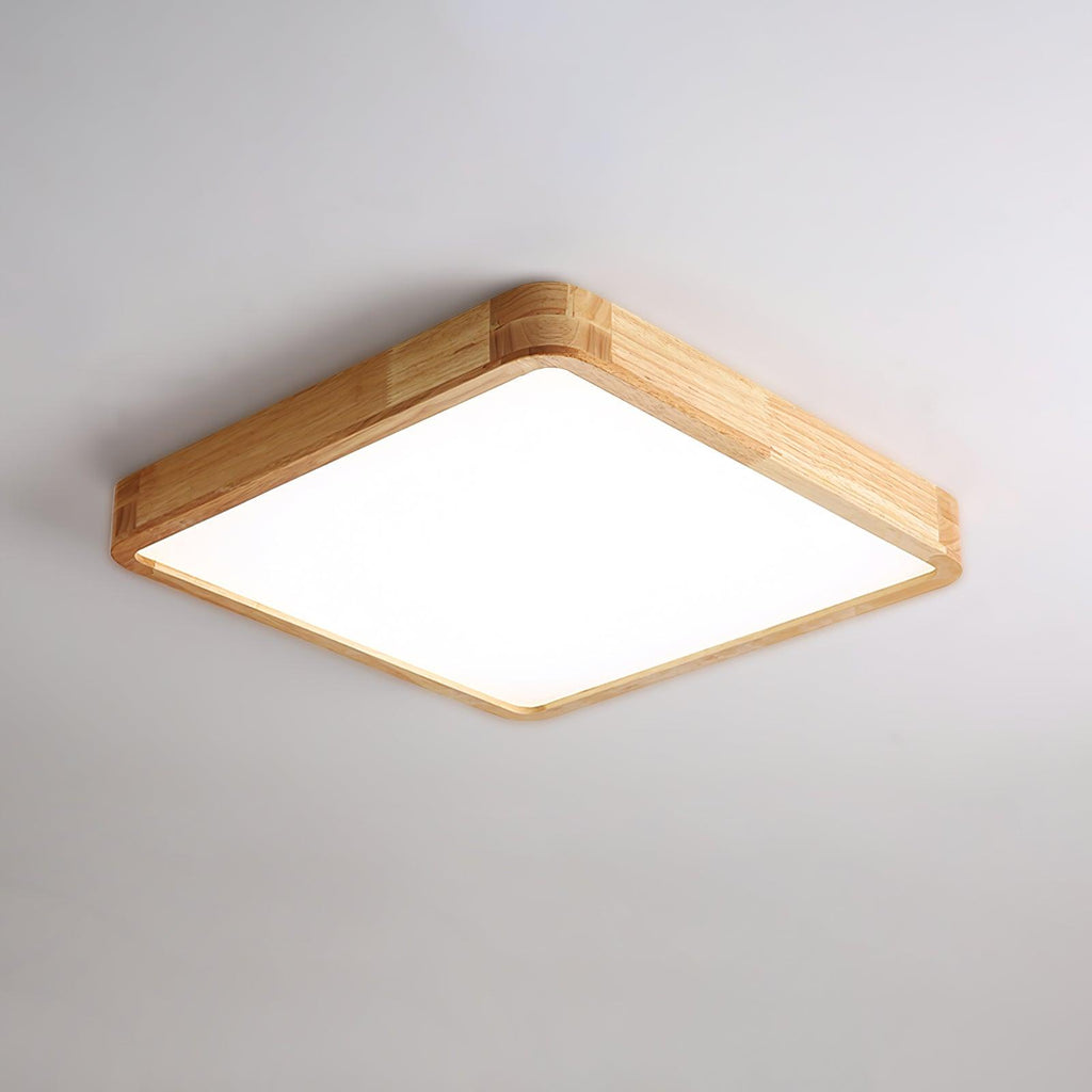 Geo Wooden Ceiling Light