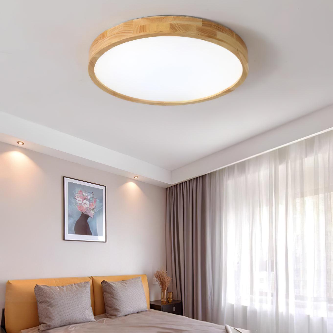 Geo Wooden Ceiling Light