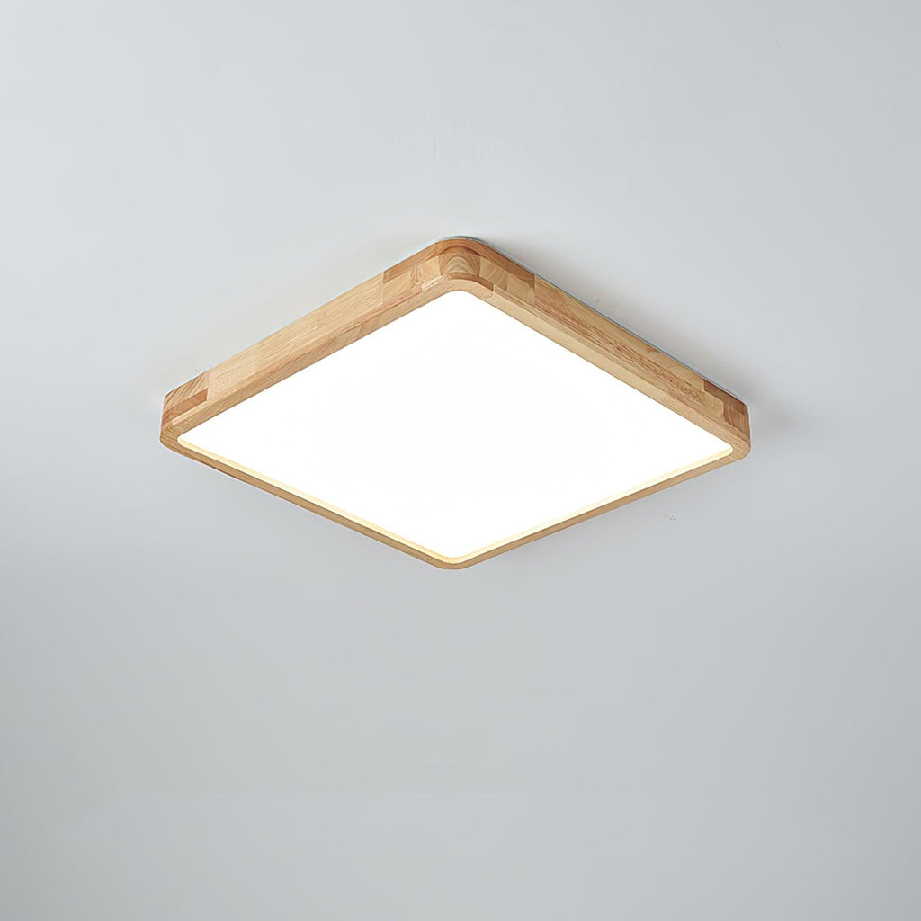 Geo Wooden Ceiling Light