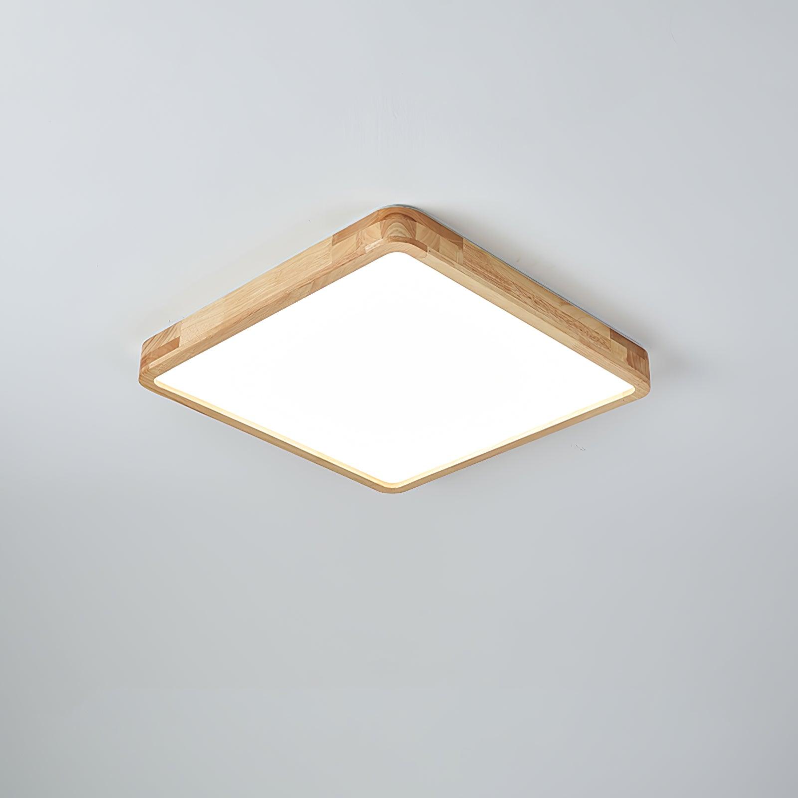 Geo Wooden Ceiling Light
