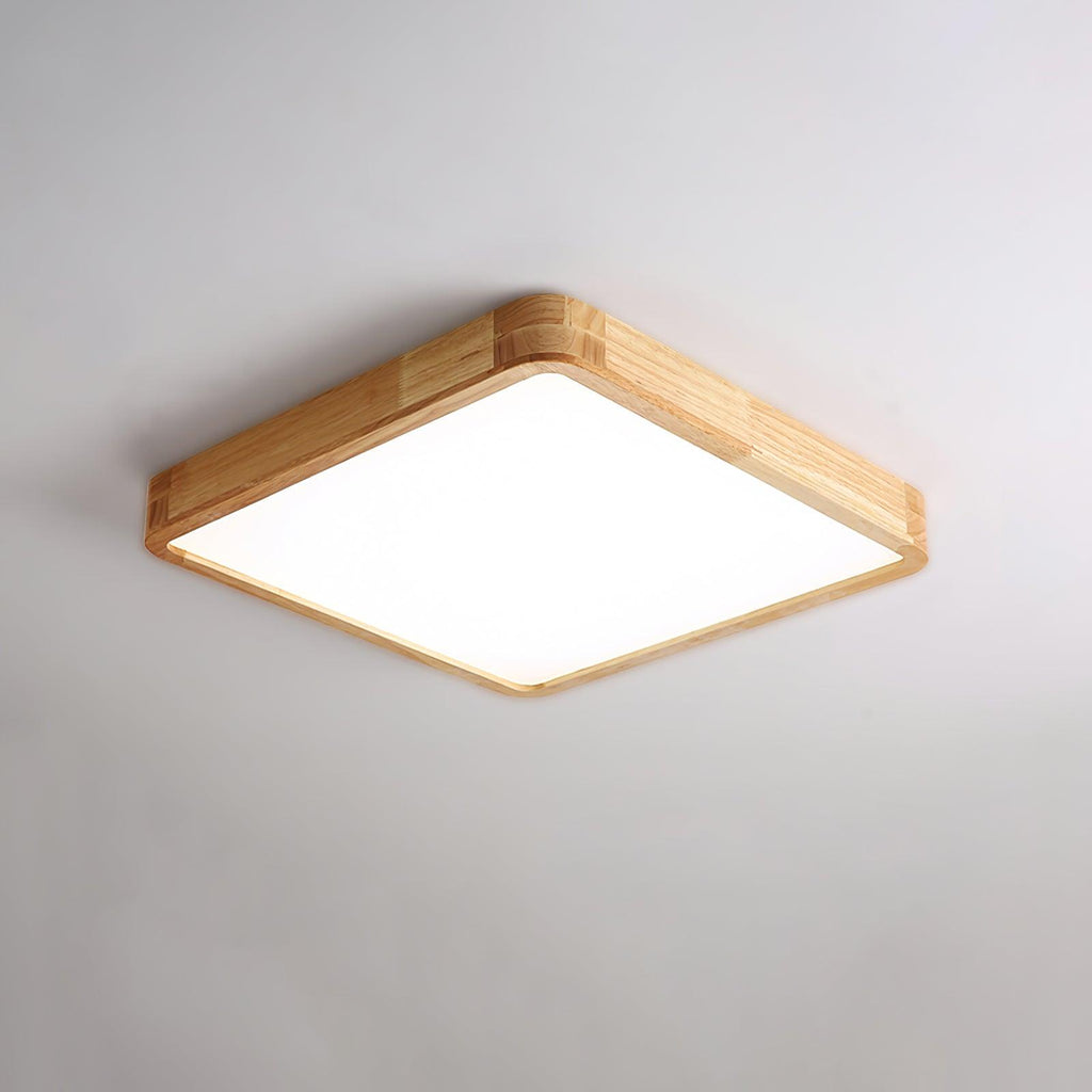 Geo Wooden Ceiling Light