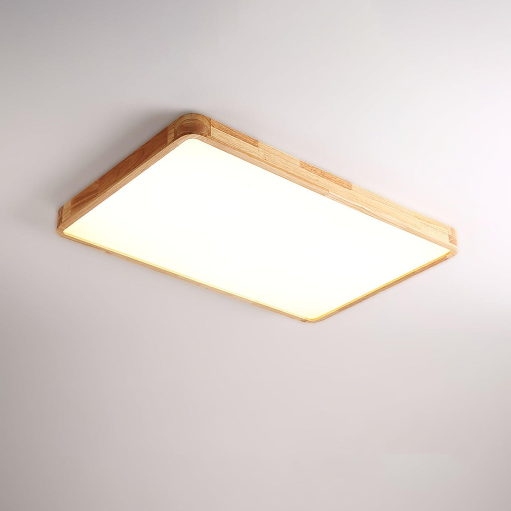 Geo Wooden Ceiling Light