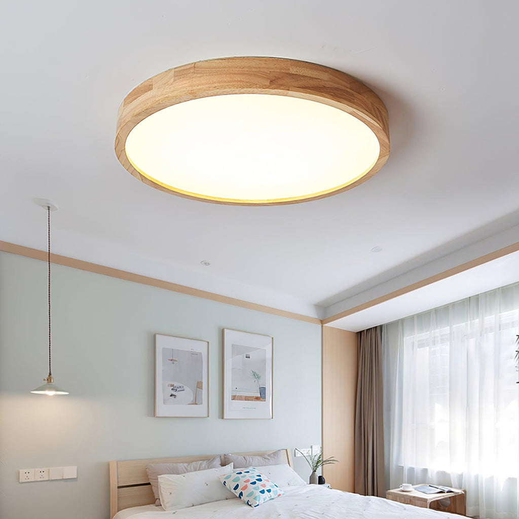 Geo Wooden Ceiling Light
