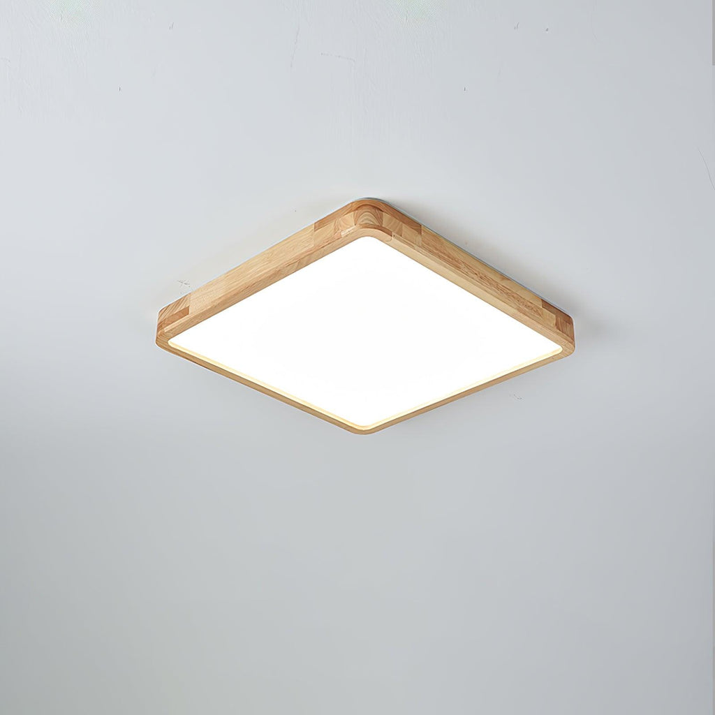 Geo Wooden Ceiling Light