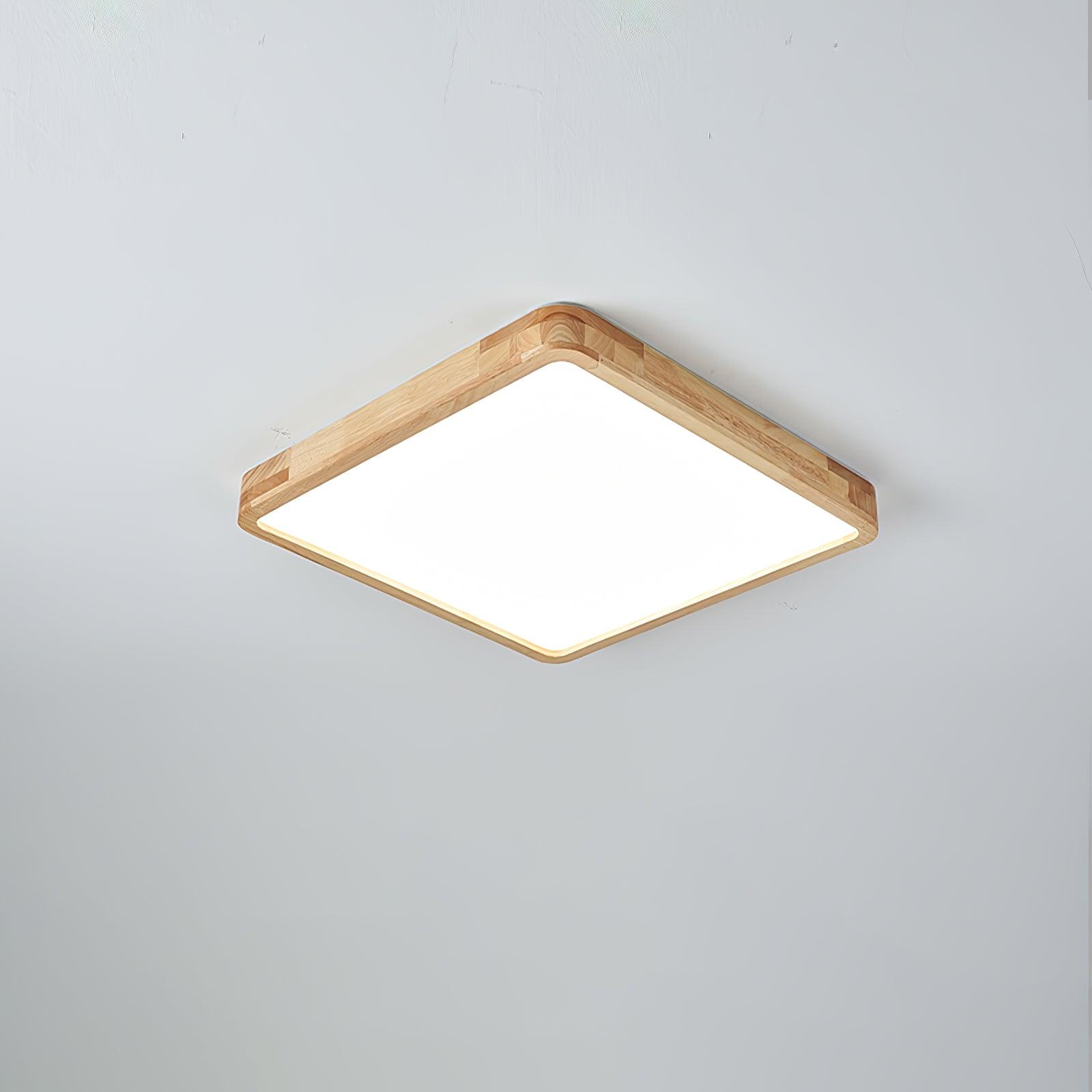 Geo Wooden Ceiling Light