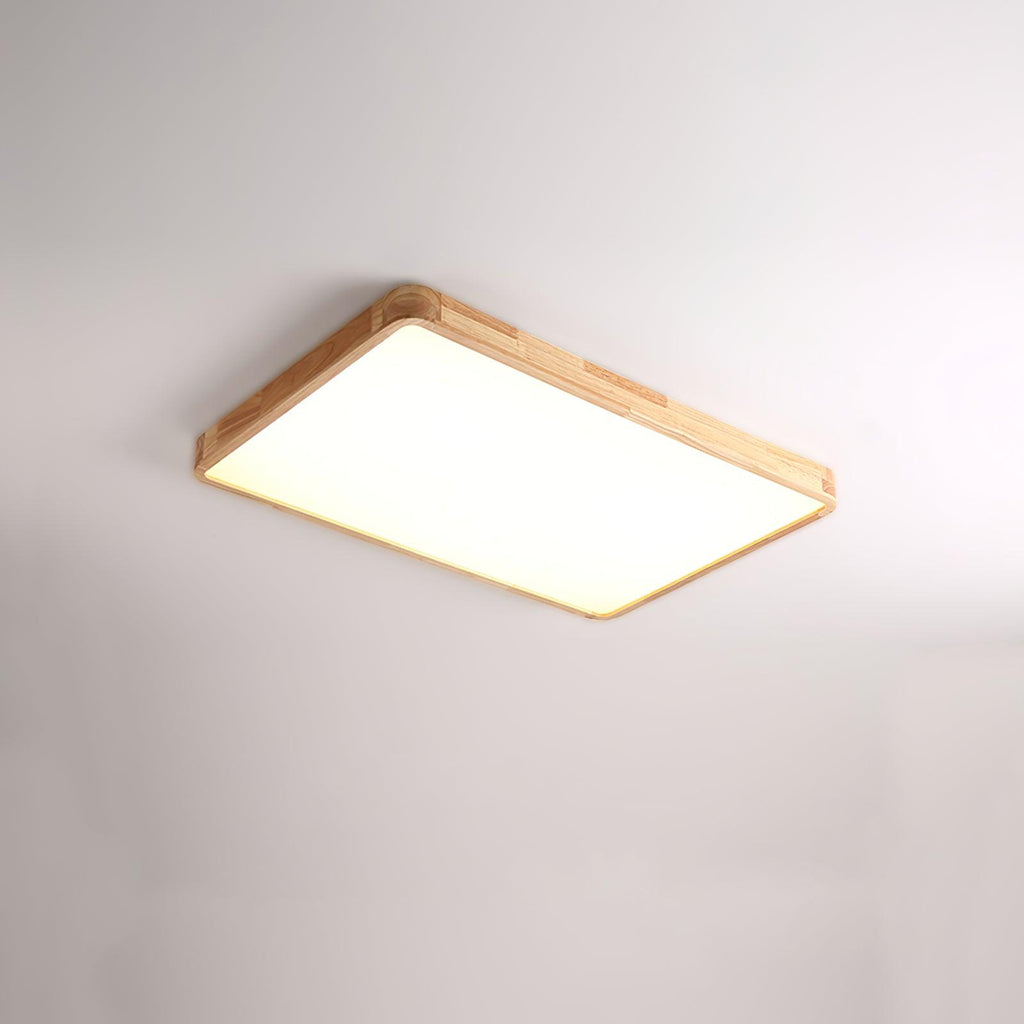 Geo Wooden Ceiling Light