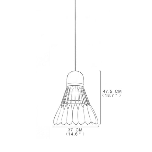 Geometric Metal Pendant Light