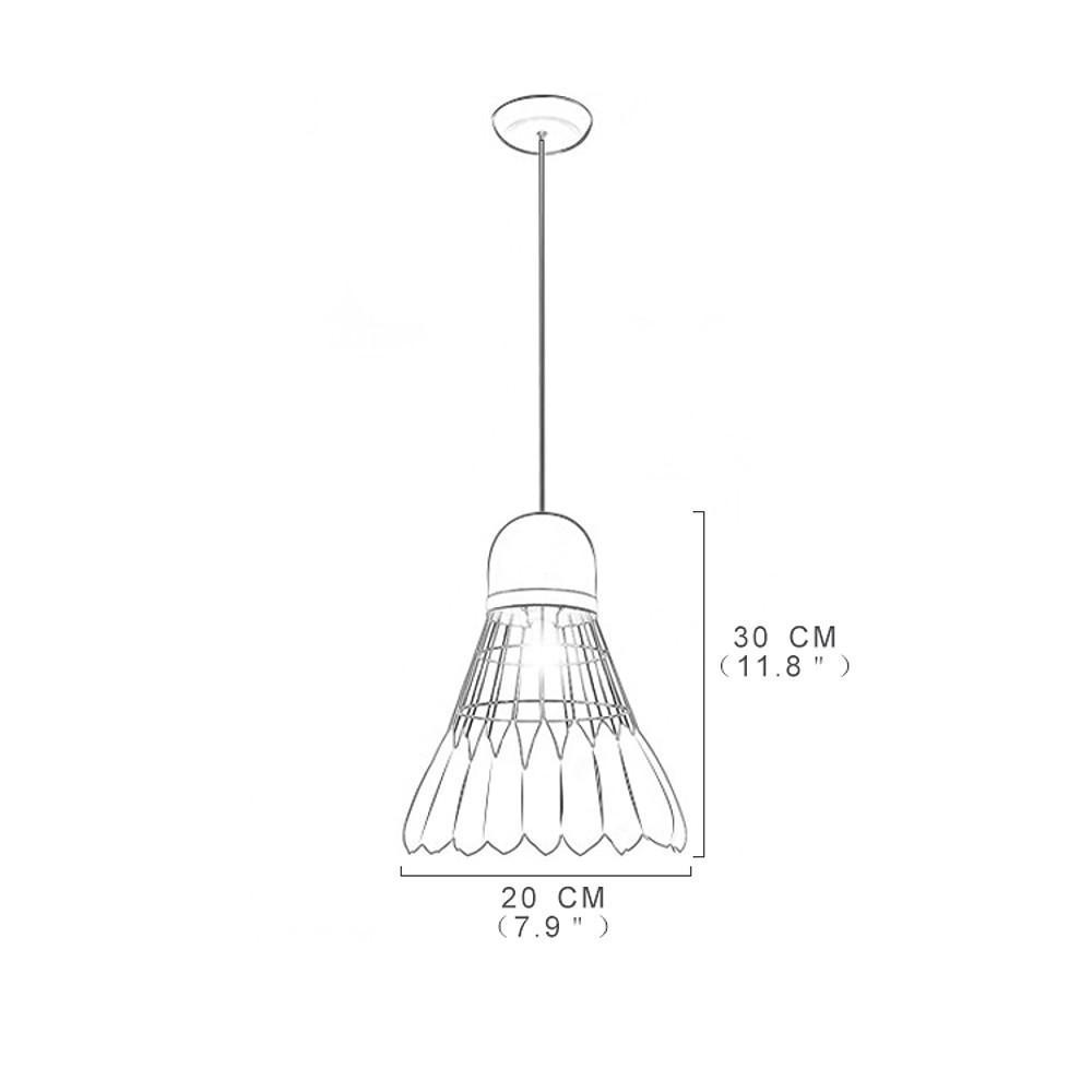 Geometric Metal Pendant Light