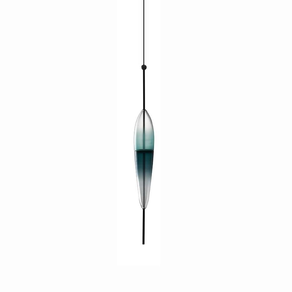 Gradient Blue Glass Pendant