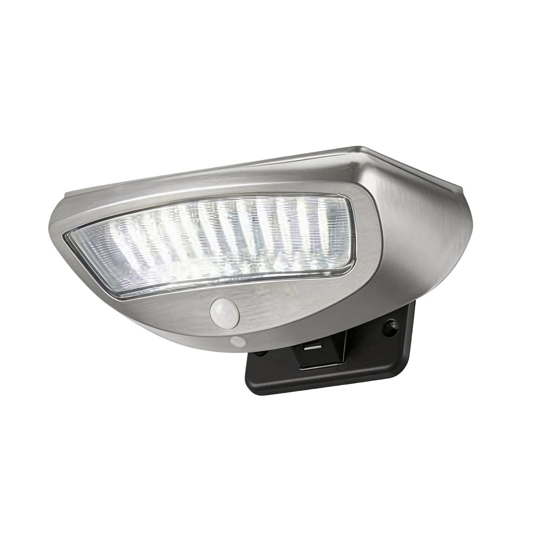 2 PCS Outdoor Wall Mounted Solar Lights Garden Motion Sensor Light