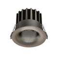 2 PCS Recessed Ceiling Spotlight Frameless Silver Glare-Free Light