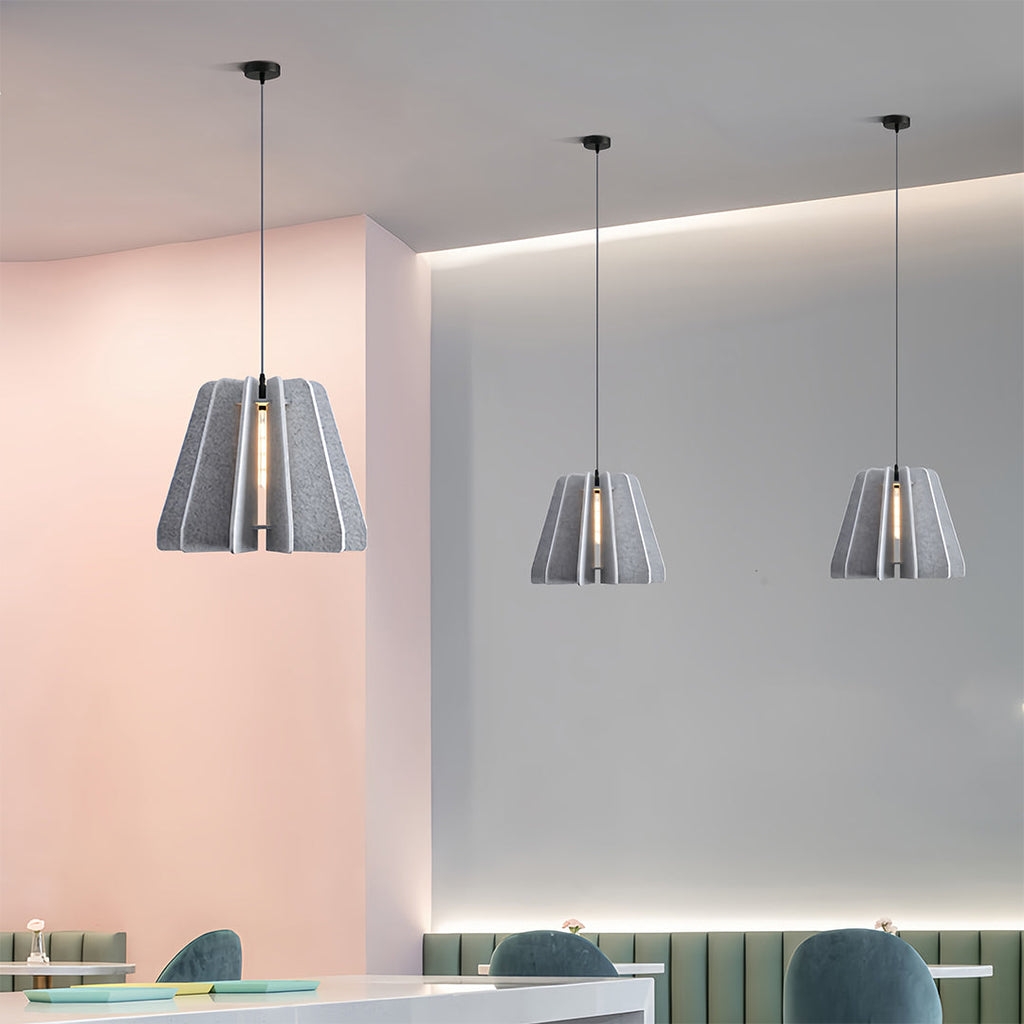 Acoustic Felt Pendant Light