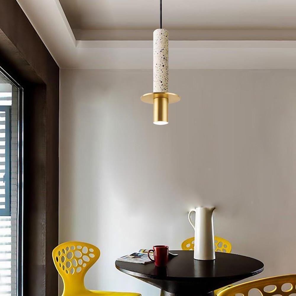 Cylinder Glass Pendant Light