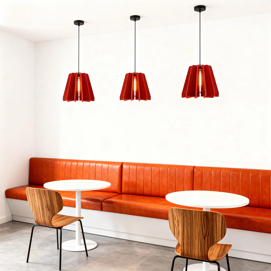 Acoustic Felt Pendant Light