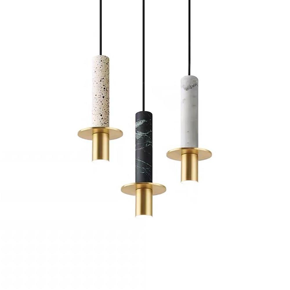 Cylinder Glass Pendant Light