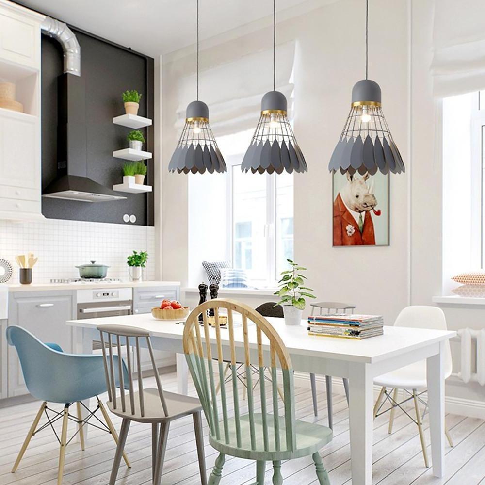 Geometric Metal Pendant Light